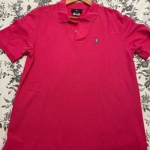 Psycho bunny size 6 men hot pink polo. Very very lightly worn.